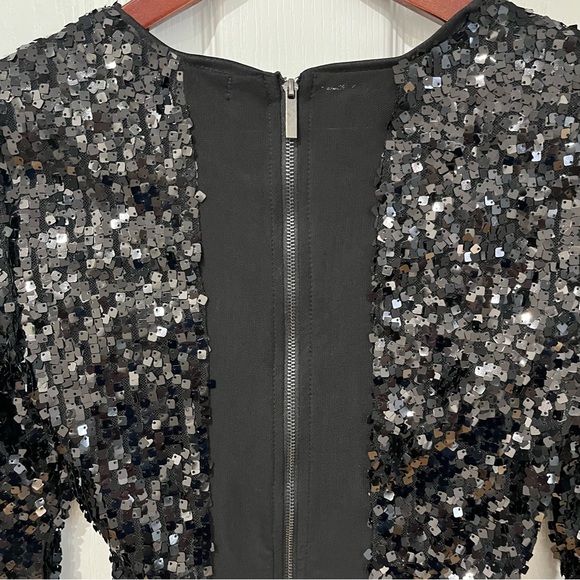 Dynamite crop top black sparkle size small - Picture 5 of 9